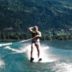 Pierwsze zagraniczne jazdy na nartach wodnych ... Austria